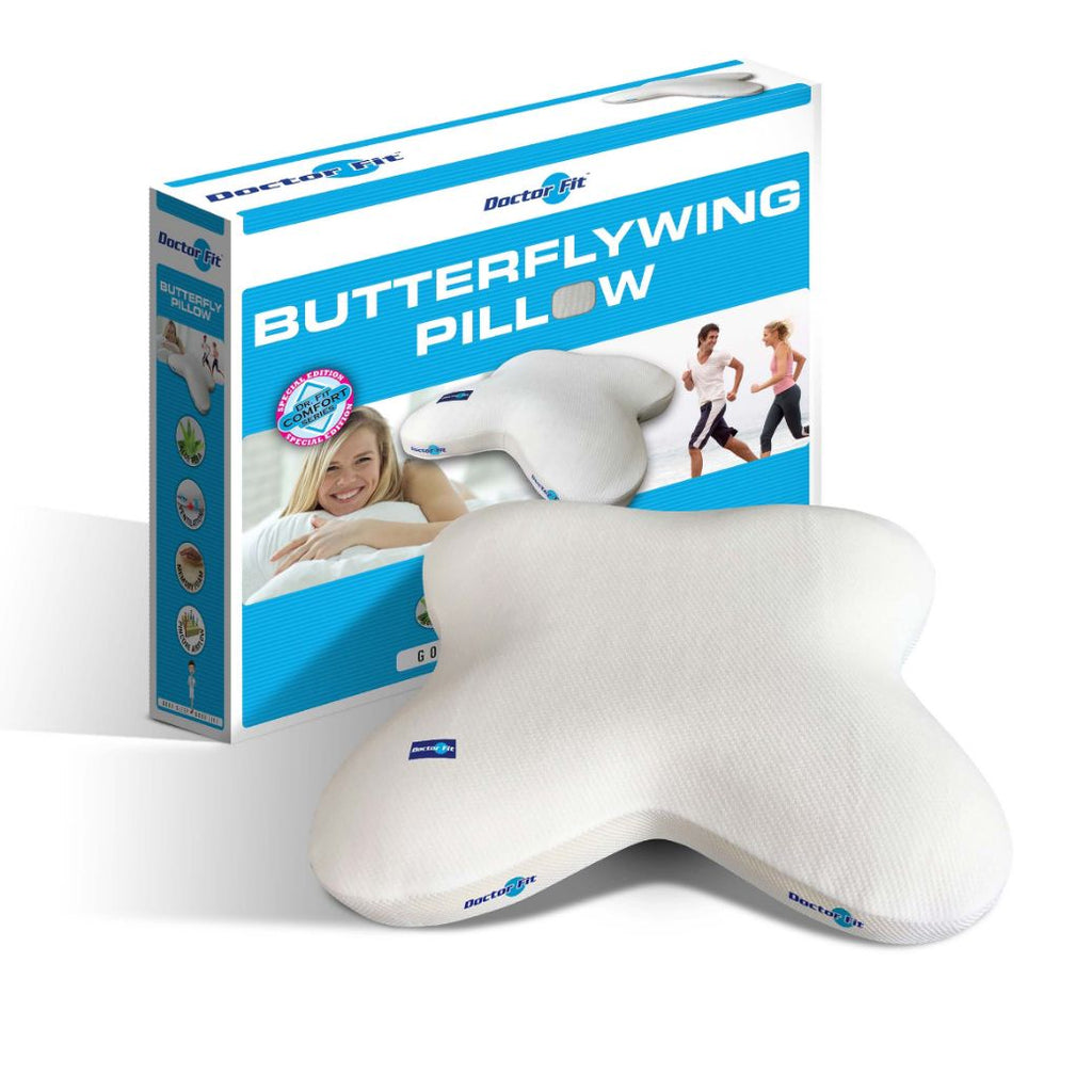 Visco Kussen Doctor Fit Butterfly – 53x46 cm - Bedworld B.V.